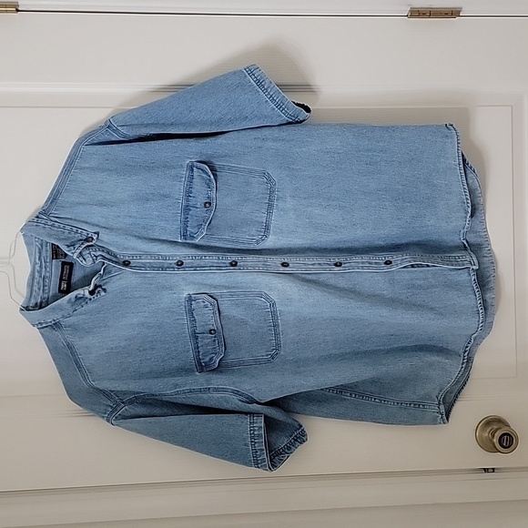 Faded Glory, Mens Size XL, Short Sleeve Button Down Shirt, EUC - Picture 1 of 7